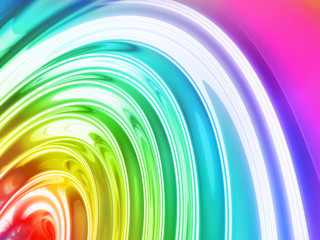 Abstract background drop splash - Rainbow © Dreaming Andy