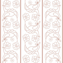 Vintage vector seamless pattern