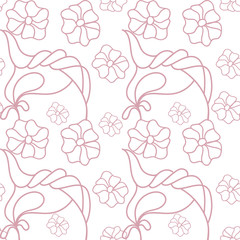 Vintage vector seamless pattern