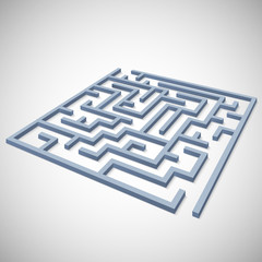 Maze concept for your business presentation