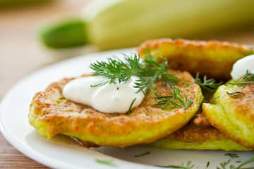 zucchini pancakes