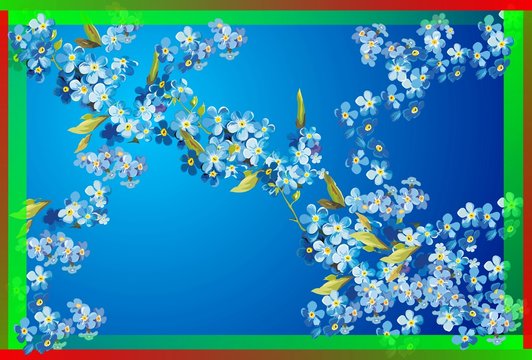 Fototapeta wiosenne kwiaty,