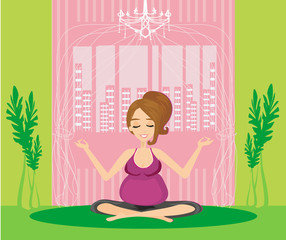 yoga for pregnant woman