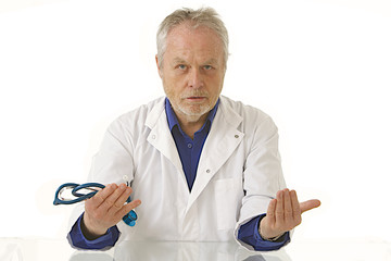 Médecin - Dialoguant avec le patient