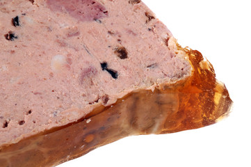 Gros plan sur le pâté de foie