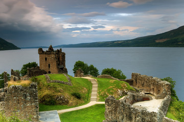 Célèbre château du Loch Ness
