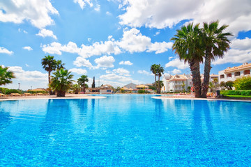 Lovely pool in the summer for vacation.