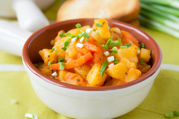 potatoes stewed in tureen