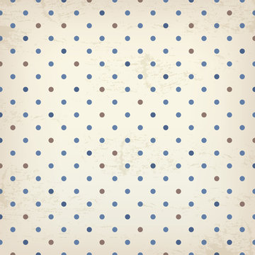 Vintage polka dot texture