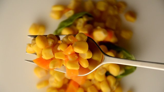 Ensalada de choclo Corn salad