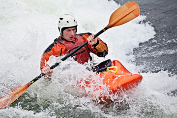 Fototapeta premium kayaking