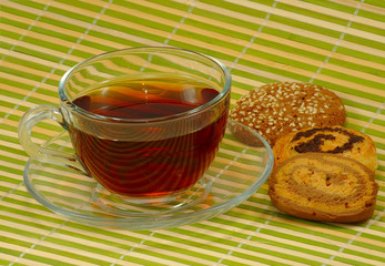 tea and cookies