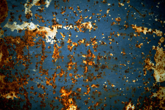 Abstract old rusty metal