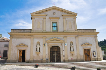 Fototapeta na wymiar Katedra Zwiastowania. Tursi. Basilicata. Włochy.