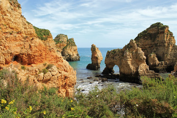 Algarve cliffs