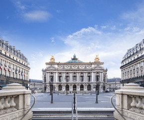 Naklejka premium Opéra Garnier Paris France
