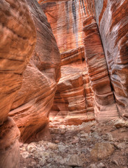 Sandstone Canyon Wall