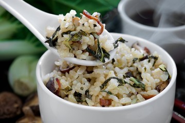 Shanghai Bok Choy rice