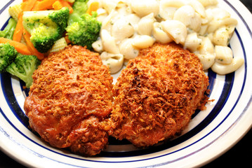 Cheesy Baked Pork Chops