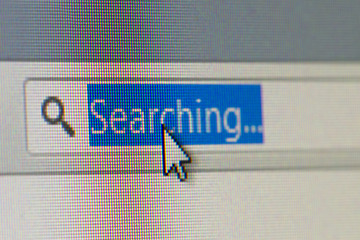 Searching Text in Address Bar of Browser