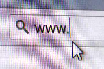 WWW Text in Address Bar