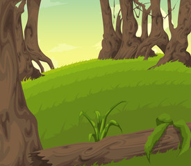 Beautiful Landscape Background vector