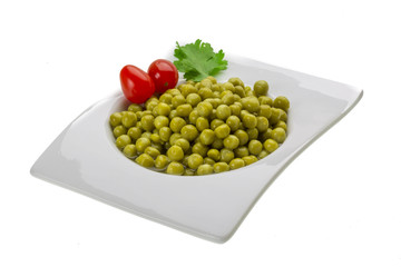 Marinated peas