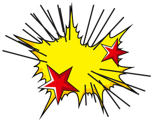 Comic Burst Vector