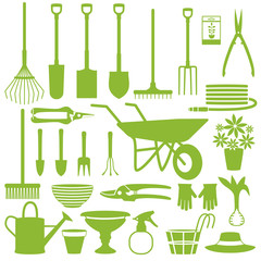 Gardening related icons