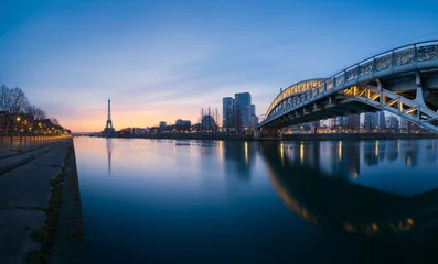 Foto op Aluminium Tour Eiffel Parijs Frankrijk © Beboy