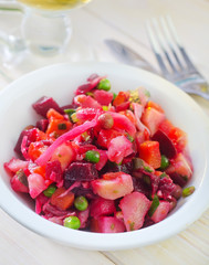 fresh vegetarian salad