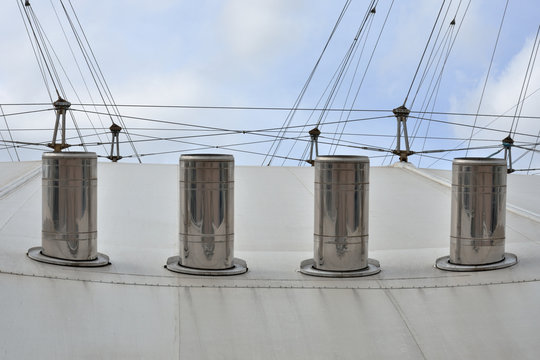 metal cooling chimneys
