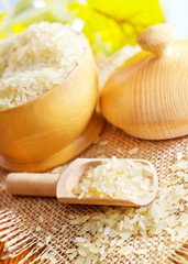 raw rice