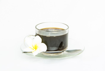 coffee cup on white background