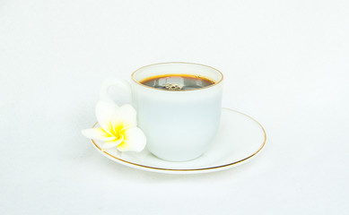 coffee cup on white background