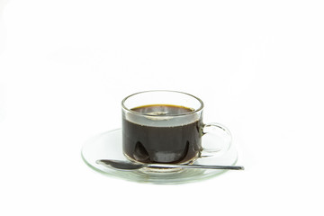 coffee cup on white background
