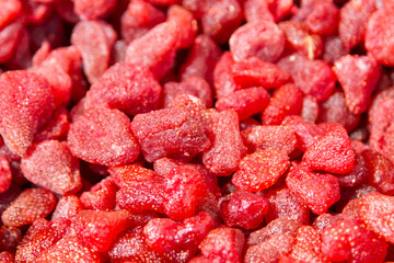 Dried strawberries