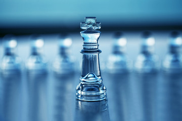 Chess King- Business Concept Series - Leadership, CEO.