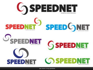 Company Logo - Semicircle Design,vector