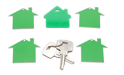 house symbol and key