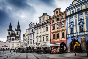 Tuinposter Praag, Tsjechië © QQ7
