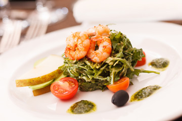 salad with arugula