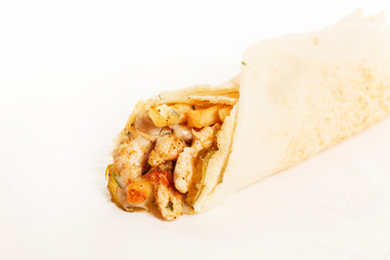tortilla with chicken