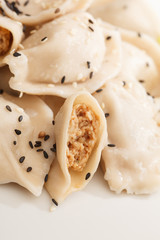 chinese meat dumplings