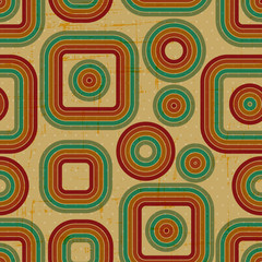 Retro grunge seamless pattern.