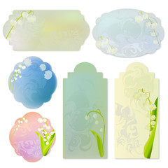 lily of the valley card