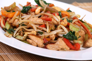 asian chicken sauté