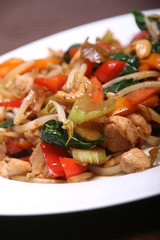asian chicken sauté