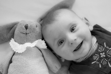 Bébé et son nain-nain