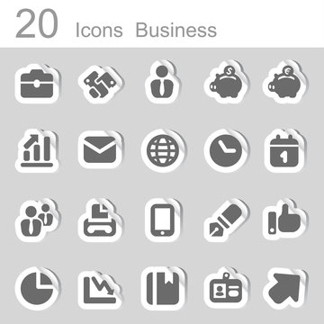 20 icons business